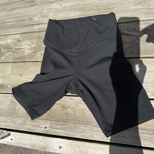 Old Navy Black Bike Shorts with Moisture-Wicking Fabric